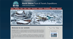 Desktop Screenshot of northsikkimtours.com